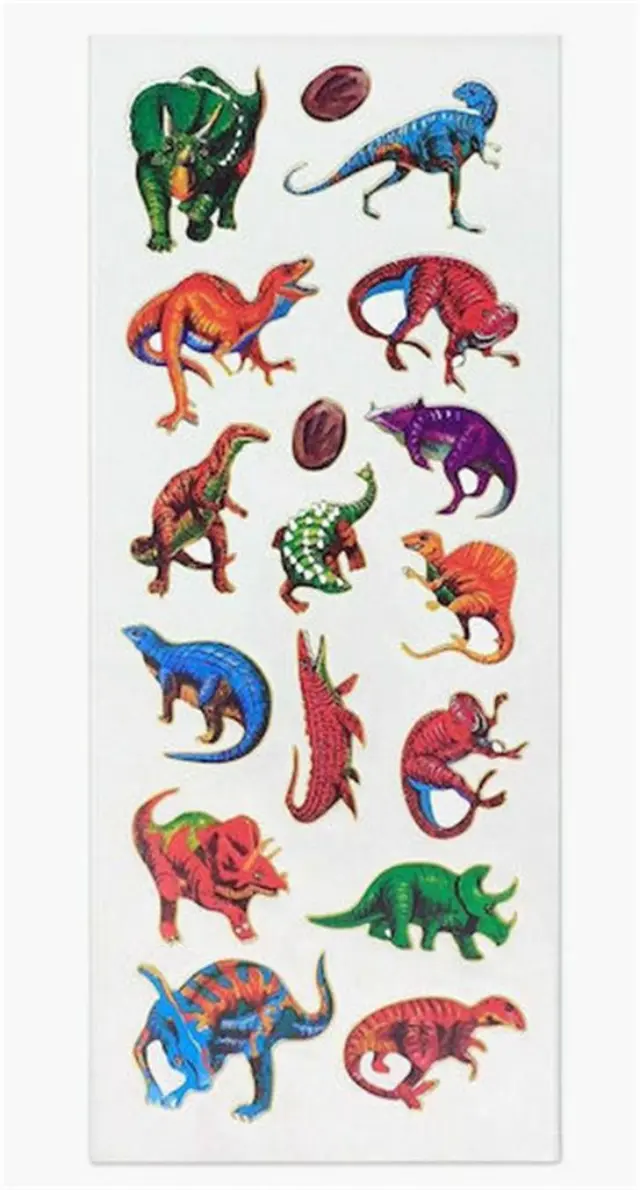 Αυτοκόλλητα Dinosaurs 31x11cm / 316 (Exas Paper)