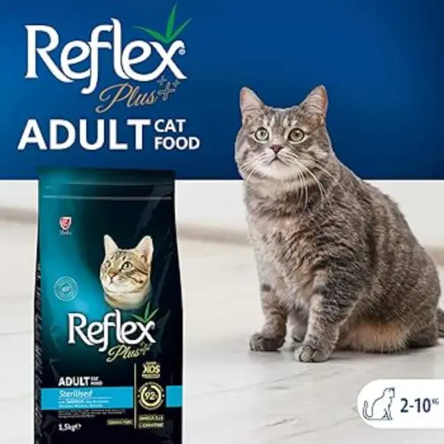 Reflex Plus Adult Sterilised Ξηρά Τροφή Στειρωμένης Γάτας με Κοτόπουλο 1.5kg 2