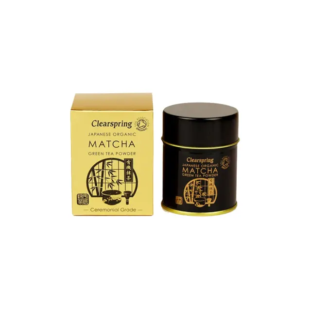 Βιολογικό Ιαπωνικό Matcha Ceremonial σε σκόνη 30gr - Clearspring