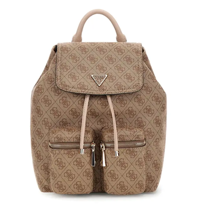 Σακίδιο GUESS Manhattan Flap HWSG7118310 Μπεζ