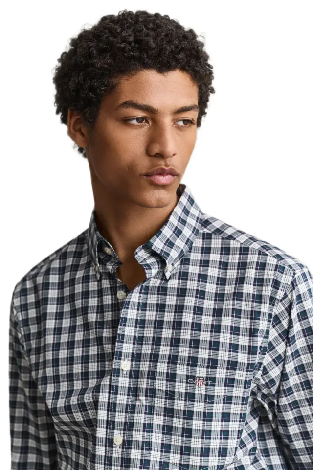 Gant ανδρικό μακρυμάνικο πουκάμισο καρό 3G3263002-1 2