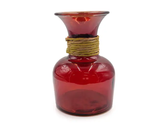 Διακοσμητικό Βάζο Glass Drops Florero Chicago Enea (E5650DB738) Aπό 100% ανακυκλωμένο γυαλί, Χωρητικότητας 2.6L, Διαστάσεων Ø 14 x Υ 20 cm, Terracotta E5650DB738 2