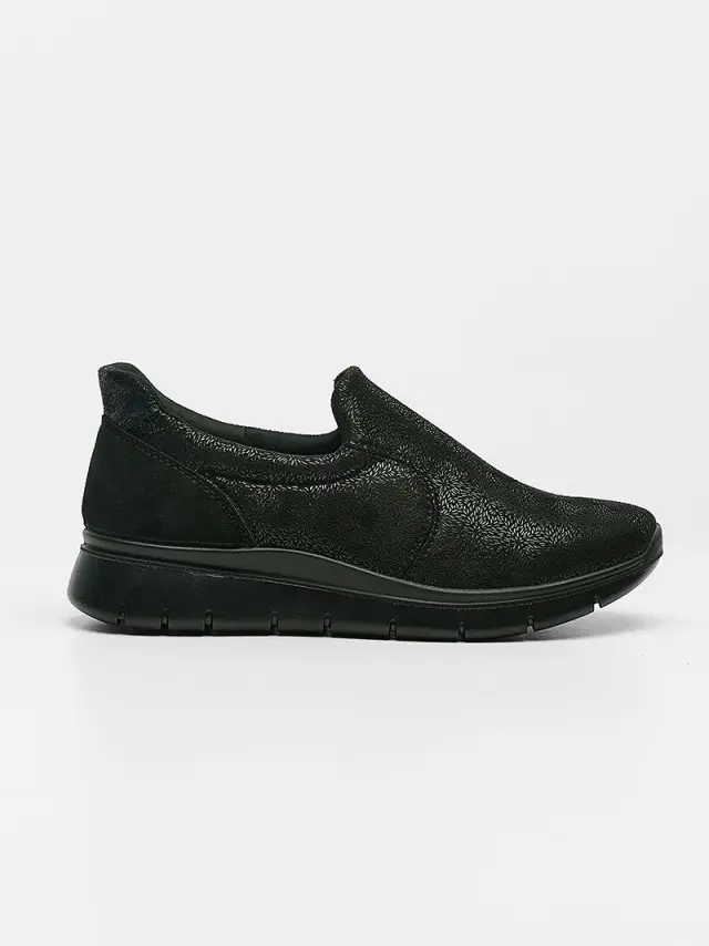 Imac Sneakers Γυναικείο δέρμα Μαύρο IMA/205390 NERO 3