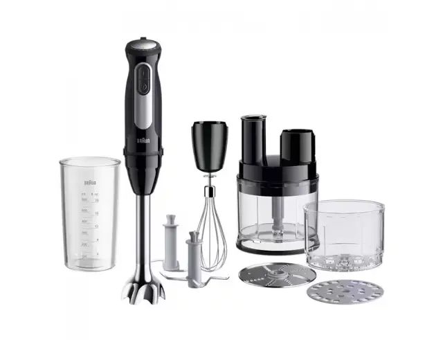 Ραβδομπλέντερ Braun MultiQuick 5 Pro MQ55755M με τεχνολογία PowerBell VPlus, ισχύ 1000W και 25 ταχύτητεςMQ55755M 2