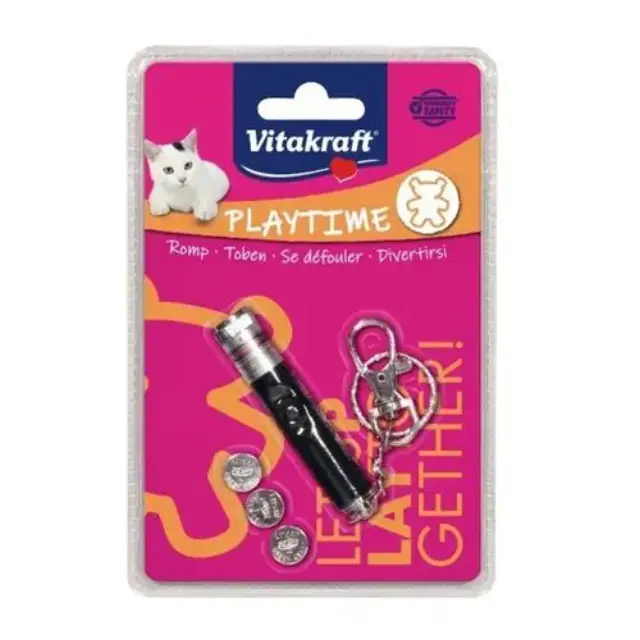Vitakraft - Laserpointer Catch the light toy for cats - (13368) - Pet Supplies