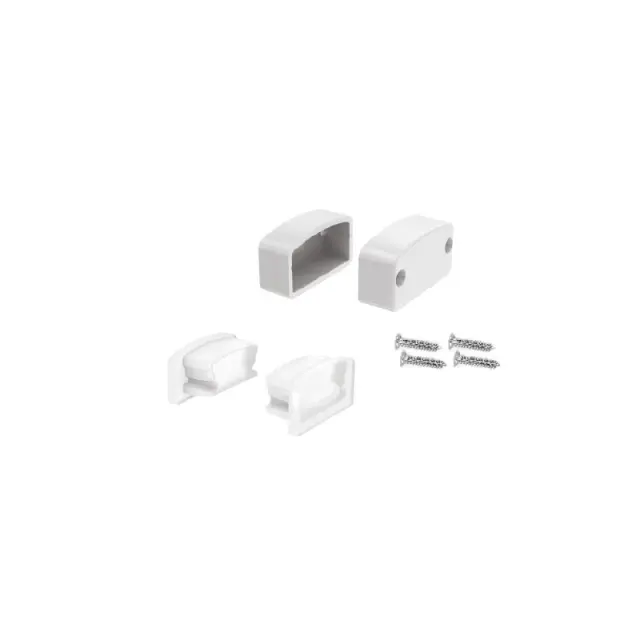 Aca Light ΣΕΤ ΤΑΠΕΣ ΣΙΛΙΚΟΝΗΣ ΚΑΙ ΠΛΑΣΤΙΚΕΣ 4 ΤΕΜΑΧΙΑ ΜΕ ΚΑΙ ΧΩΡΙΣ ΤΡΥΠΑ