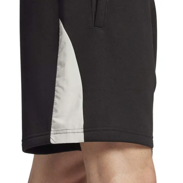 adidas Essentials Colorblock Short (JD8057-Black) - Μαύρο 3