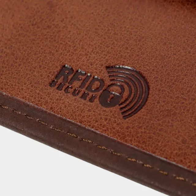 Δερμάτινο Ανδρικό Πορτοφόλι Καρτών με RFID Lavor 1-6064 Καφέ - ONESIZE 3
