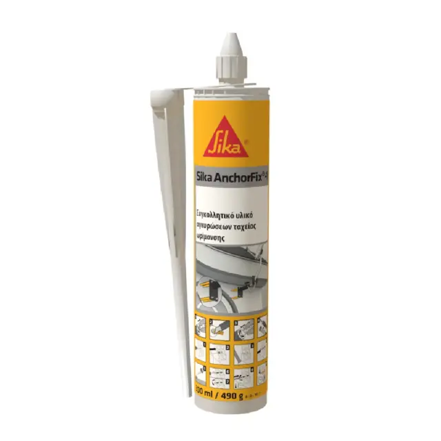 Sika AnchorFix-1 N Συγκολλητικό υλικό αγκυρώσεων ταχείας ωρίμανσης 300ml ανοιχτό γκρι / 96.617866
