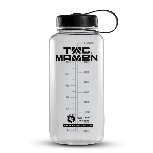 TAC MAVEN Norman Tritan® Water Bottle 1Lt-Transparent-Μπουκάλι Νερού 1 Λίτρου Διάφανο - 99-No Color