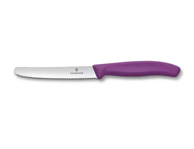 Μαχαίρι Γενικής Χρήσης Victorinox Swiss Classic με μήκος λεπίδας 11cm - Purple6.7835.C1 3