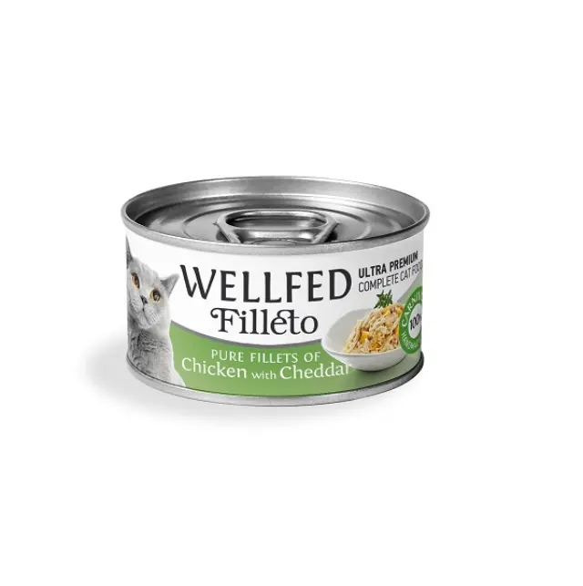 Wellfed Filleto Chicken & Cheddar 70GR
