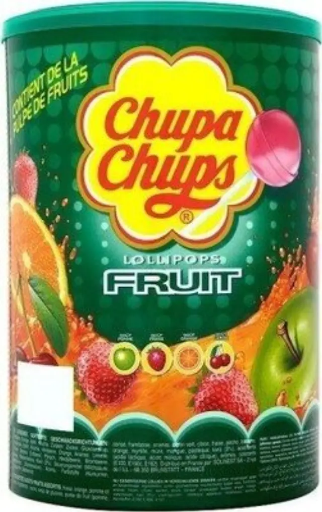 CHUPA CHUPS Chupa Chups Βάζο Fruit 100τεμ