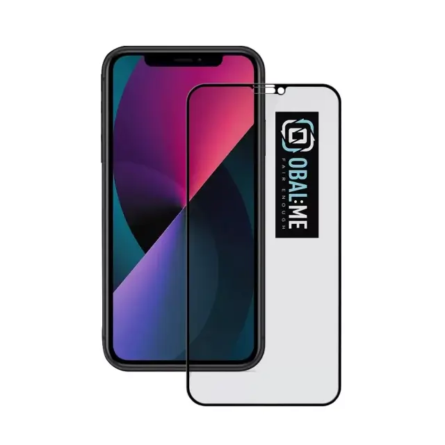 OBAL:ME Privacy 5D Glass Screen Protector for Apple iPhone 11/XR Black