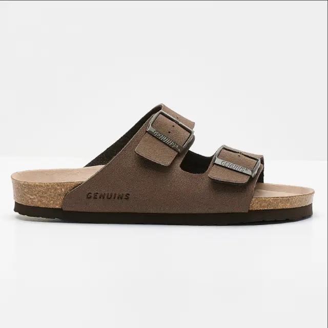 Genuins Πέδιλα Unisex PETA vegan Καφέ GEN/HAWAII VEGAN D/BROWN
