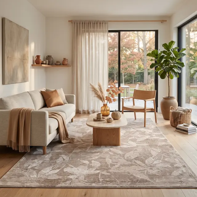 Beauty Home Χαλί Vision Art 9260 Μπεζ 133x190 2