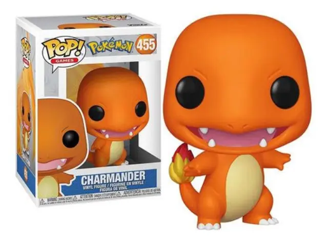 Funko Pop! Games: Pokemon - Charmander Salameche - Glumanda #455 Vinyl Figure