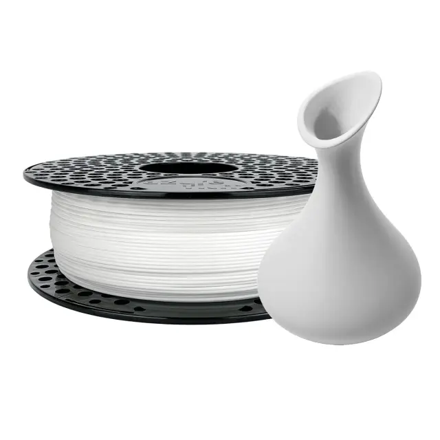 AzureFilm PLA Matte High Speed 1.75mm White 1kg