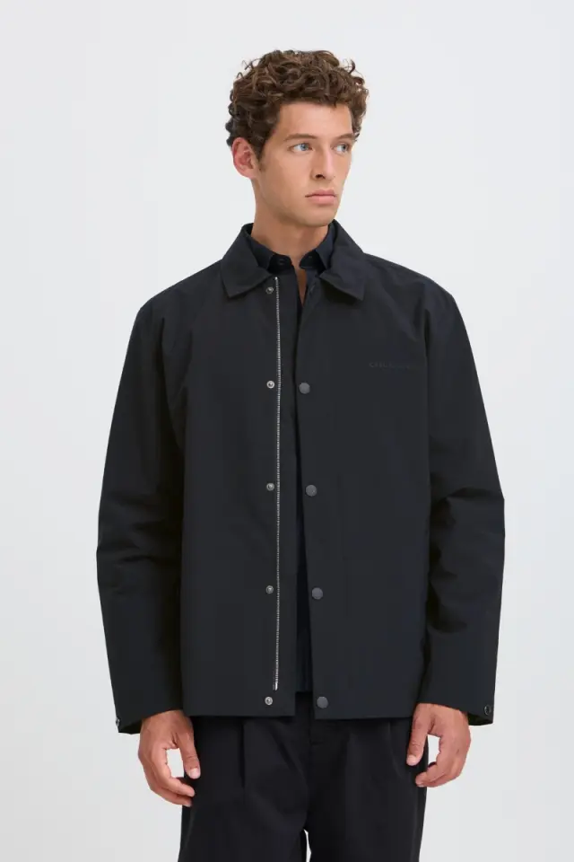 Casual Friday Ανδρικό ALONZO Μεταβατικό Μπουφάν – Dark Navy Blue - XXL