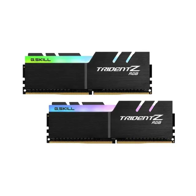 G.Skill DIMM 32 GB DDR4-3600 (2x 16 GB) Dual-Kit (black, F4-3600C16D-32GTZRC, Trident Z RGB, INTEL XMP)