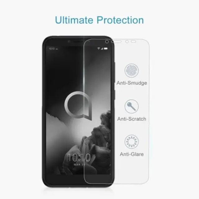 Tempered glass- Αντιχαρακτικό τζάμι προστασίας Alcatel 1S (2019) Non Full