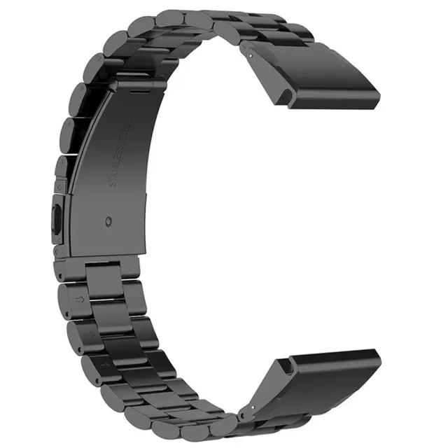 Techsuit - Watchband QuickFit 26mm (W010) - Garmin Fenix 5X/5X Plus/6X/6X Pro/7X/8/8 Pro/9/9 Pro (51mm) - Black 2