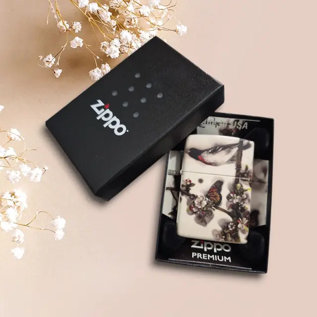 Αναπτηρας Zippo Premium Spazuk Bird & Butterfly 540 Color