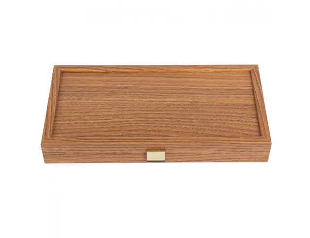 Σετ Χειροποίητο Τάβλι Basic Oak and Walnut Replica Manopoulos με διαστάσεις 30x17cmTXL3KD 2