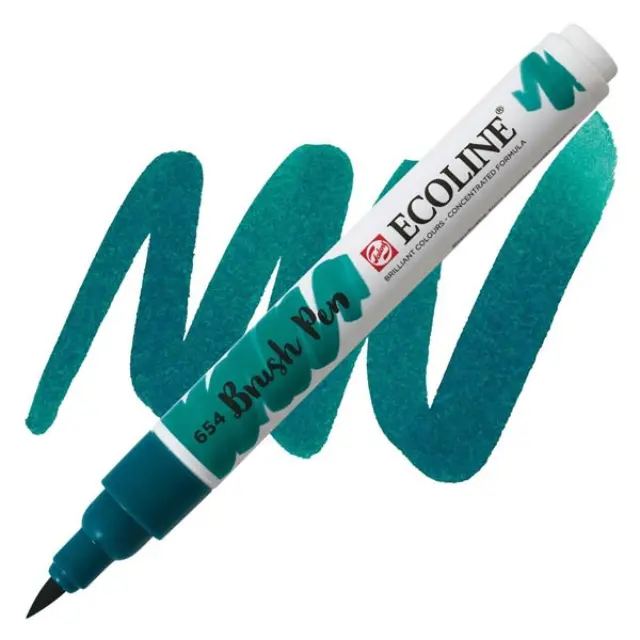 Μαρκαδόρος Talens Ecoline - 654 Fir Green
