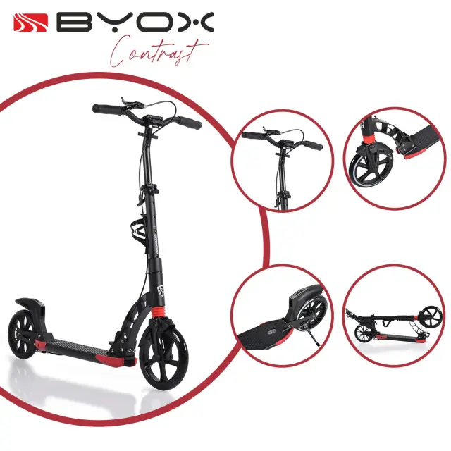 BYOX - Scooter Contrast black - 3800146227586