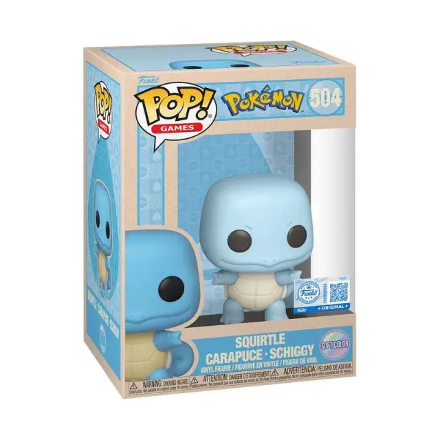Pokémon POP! Games Vinyl Figure Squirtle (SftClr) 9 cm 2