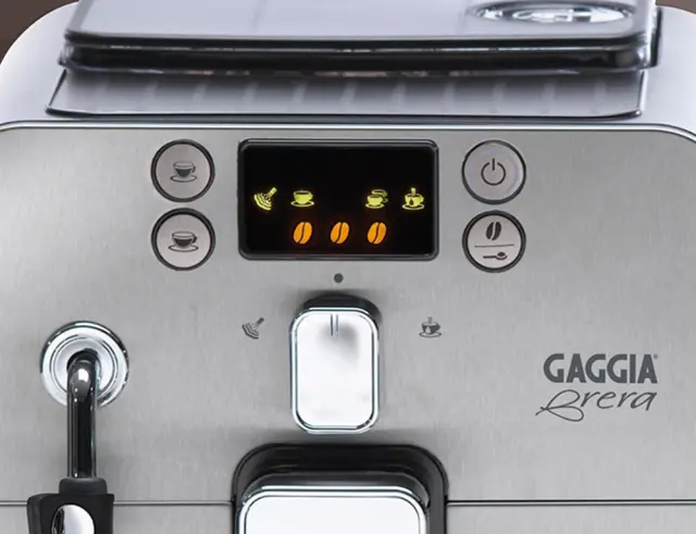 Καφετιέρα Espresso Gaggia Brera RI9305/11 με ισχύ 1400W και πίεση 15 bar RI9305/11
