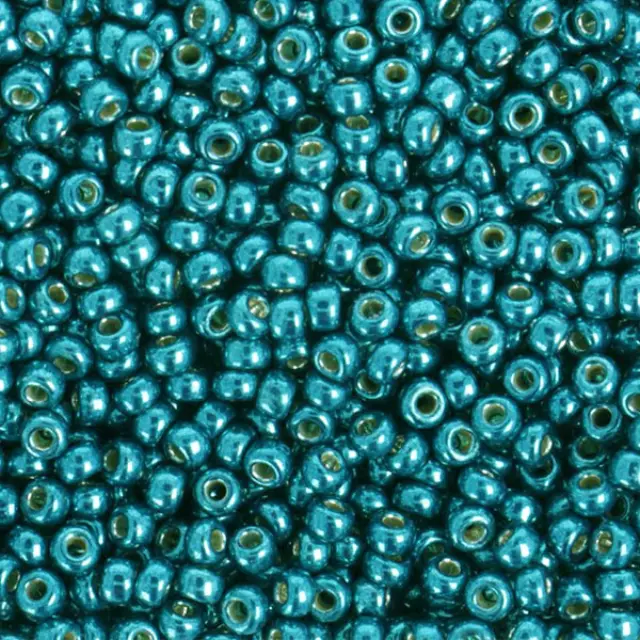 Χάντρα Miyuki Round Rocailles 11/0 - 5113 - Galvanized Capri Blue ~10gr
