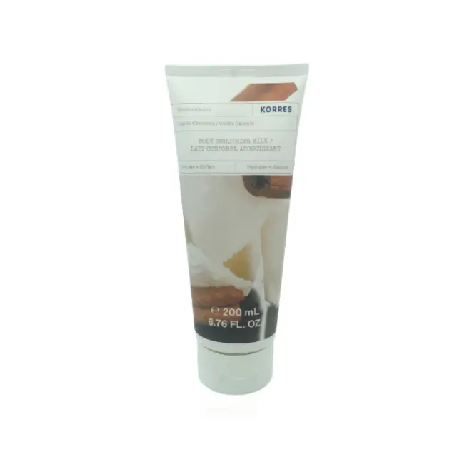 Korres Body Smoothing Vanilla Cinnamon Ενυδατική Lotion Σώματος με Άρωμα Βανίλια 200ml 2