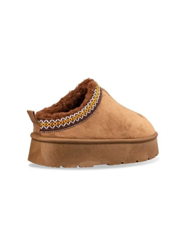 Envie Shoes Κλειστές Γυναικείες Παντόφλες Καφέ S41-20480-36 2