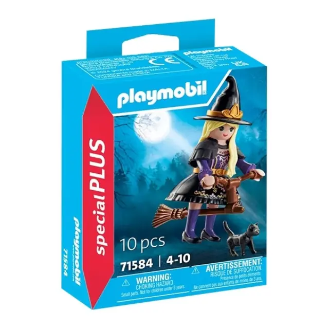 Playmobil Special Plus Μάγισσα 4-10 ετών (71584)
