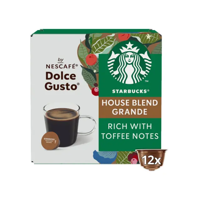 Starbucks House Blend κάψουλες Dolce Gusto - 12 τεμ.