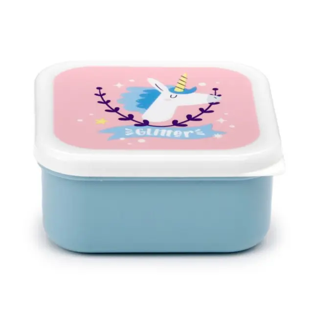 Puckator Σετ 3 Δοχεία φαγητού / 3 Stackable Lunch Boxes: Unicorn Magic 3