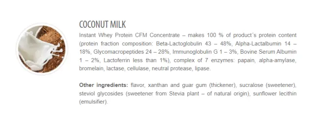 Extrifit CFM Instant Whey 80 coco-milk, 1000-g 3