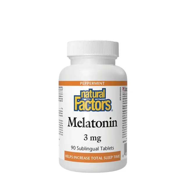 Natural Factors Melatonin 3 mg