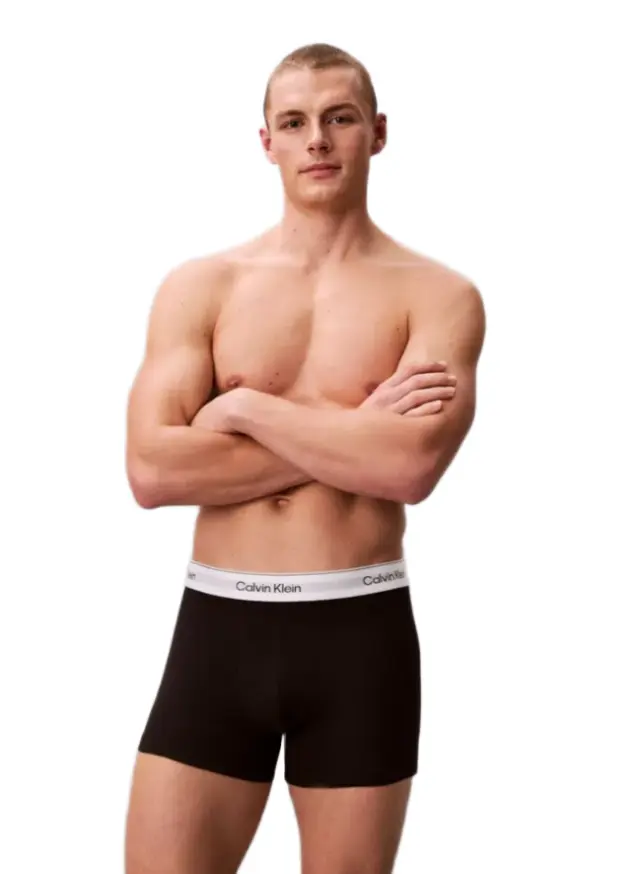 Calvin Klein ανδρικά boxer σετ 3τμχ trunk NB4392-4 2