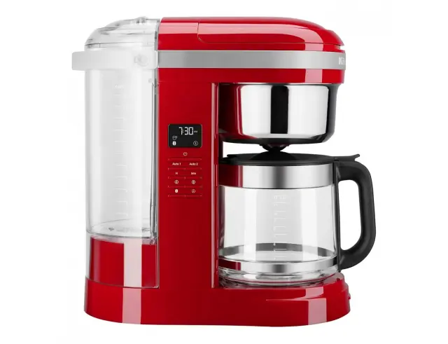 Καφετιέρα Φίλτρου KitchenAid Drip Coffee 5KCM1209EER με αυτόματο προγραμματισμό, ισχύ 1100W και χωρητικότητα 1.7L - Empire Red 5KCM1209EER 2
