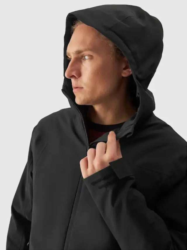 4F Technical Jacket Deep Black 4FWAW24TTJAM579-20S - M 3