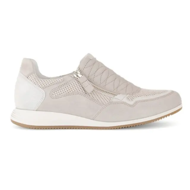 Gabor Sneakers Γυναικείο δέρμα/ύφασμα Μπεζ GAB/46408 12-PUDER - 40