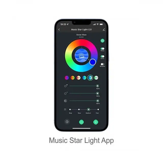 ΠΟΡΤΑΤΙΦ MAGIC LASER GREEN + RGB 8W 2