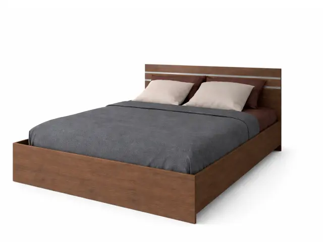Ημίδιπλο Κρεβάτι Wenge RILEY