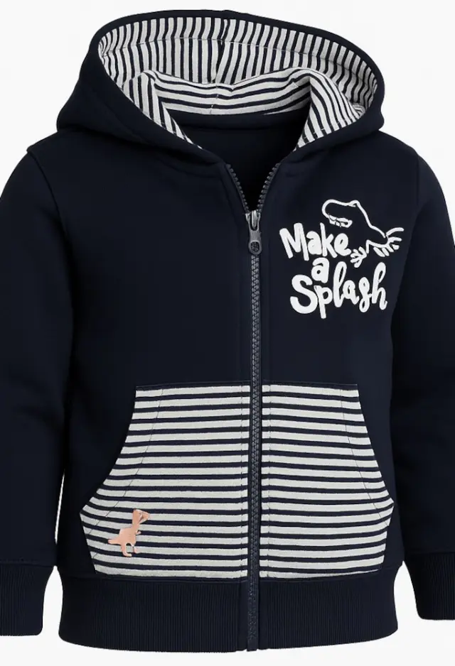 Ζακέτα με Κουκούλα Make a Splash Venere Blue 8020628 - 12 M (80cm) 3