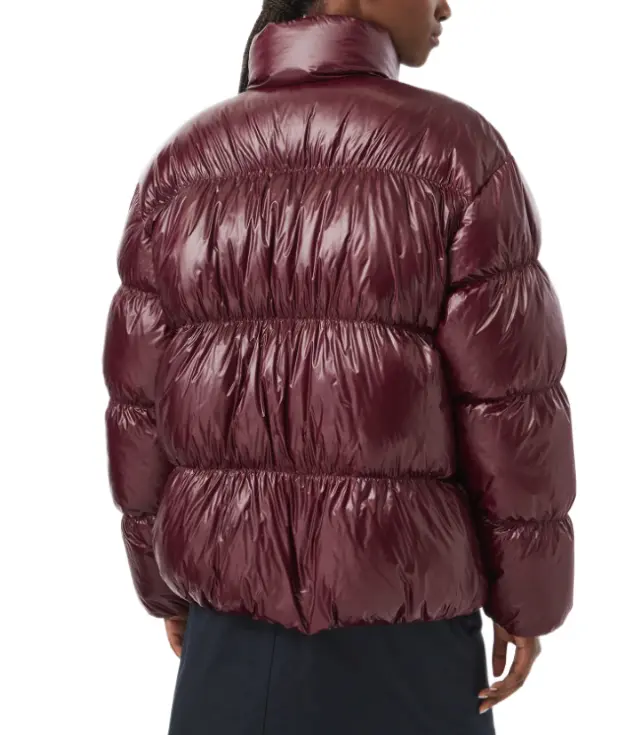 Tommy Hilfiger γυναικείο φουσκωτό γυαλιστερό μπουφάν DW0DW23423-2 2