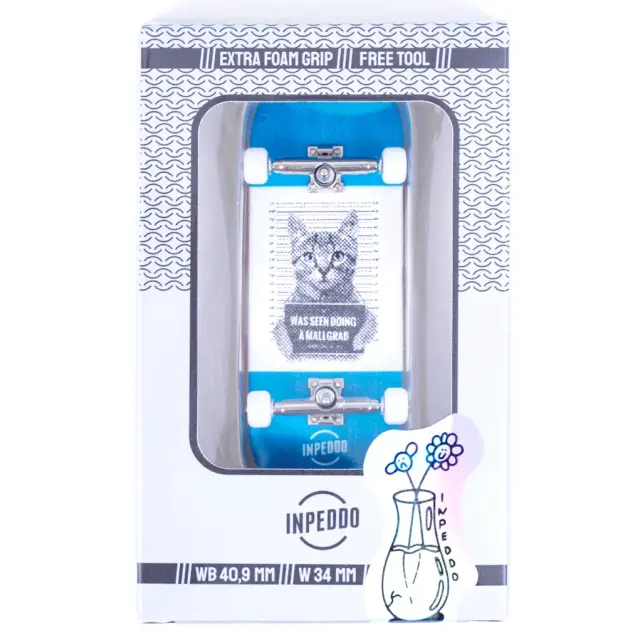 Inpeddo Mall Grab Cat 3rd Gen Fingerboard Complete 34mm 3