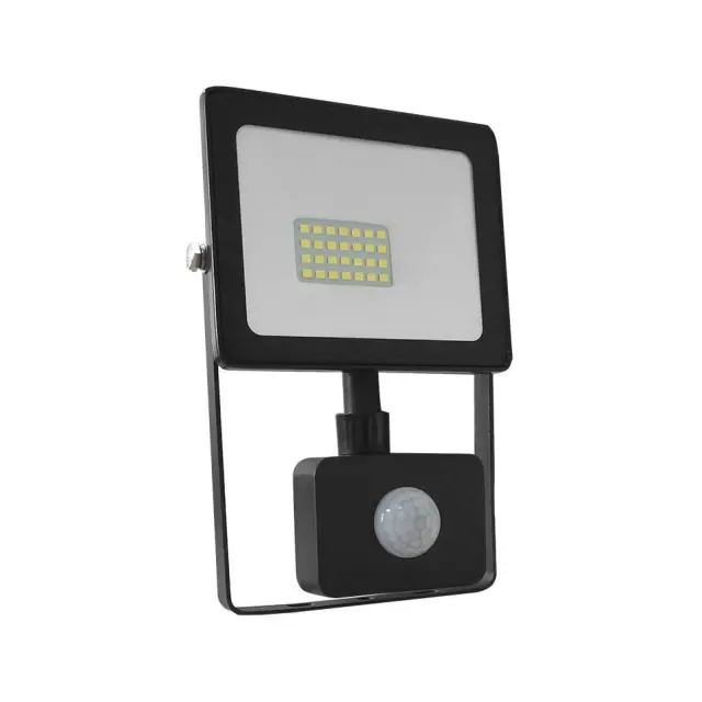 Aca Light LED SMD ΠΡΟΒΟΛΕΑΣ 230V AC 20W 6000K 1760LM IP66 Ra80 ΜΑΥΡΟ